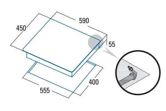 PLACA CATA - CCI 5003 BK