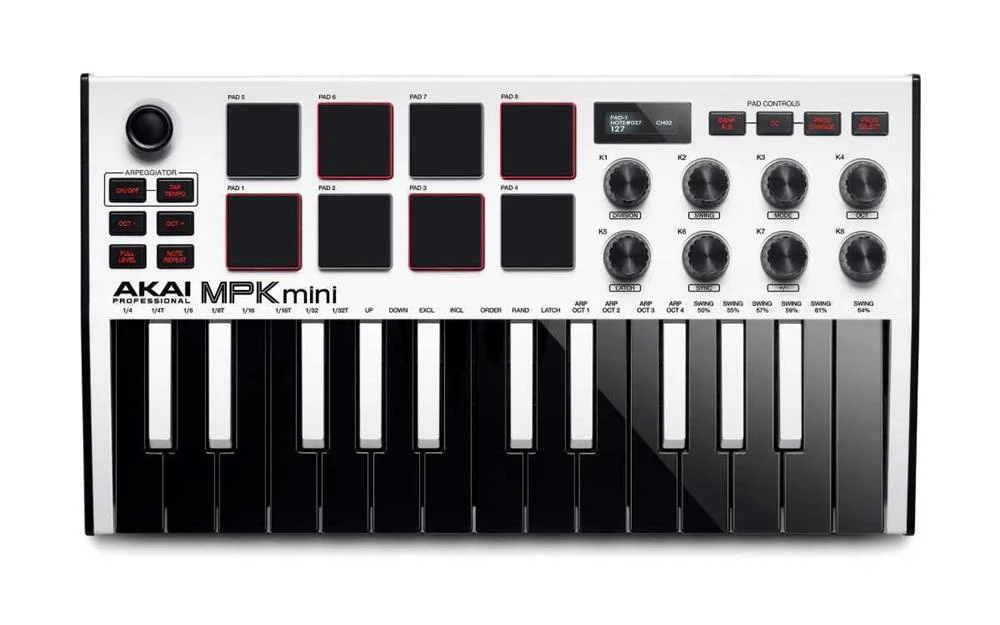 Akai Mpk Mini Mk3 Midi Telavelo 25 Usb Pret.