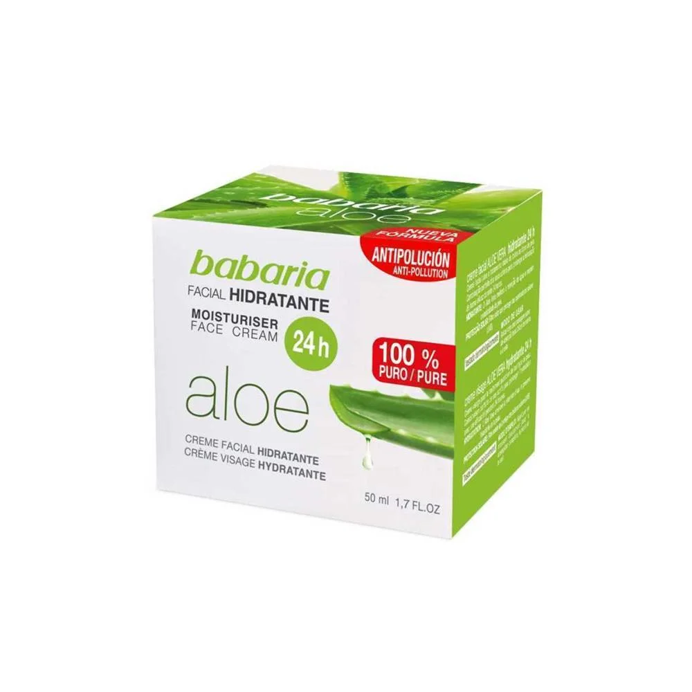 Creme Facial Nutritivo Aloe Vera Babaria (50 ml)