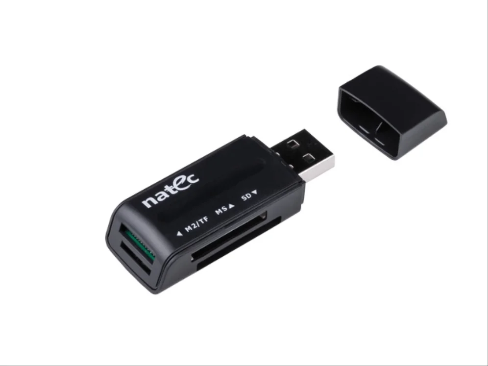 Lector de Tarjetas Natec Mini Ant 3 Sdhc Mmc M2 M.