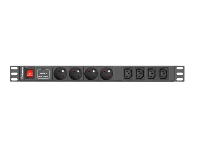 Lanberg -04e04i-0200-Bk Pdu 4 Tomado (S) Ca 1u Pr.