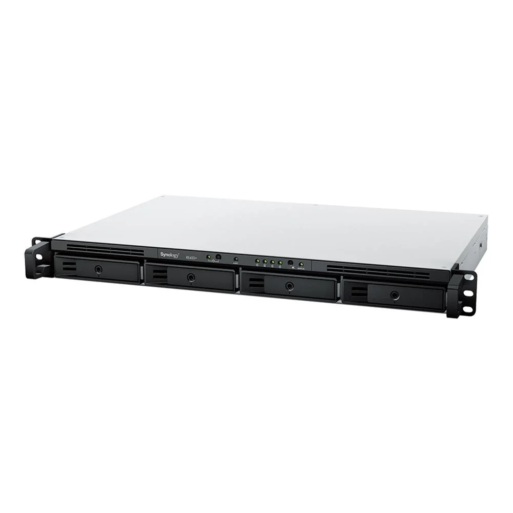 Synology Rackstation Rs422+ Nas/Storage Server Rack (1u) Ethernet Lan Black R1600