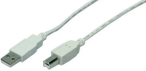 Logilink Cu0007 Cabo Usb 2.0 Tipo a M para Tipo B 2.0 M Cinzento 2m