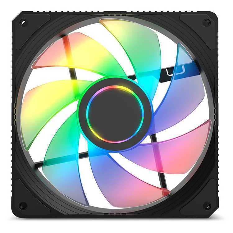 Ventoinha 120mm Hummer M-Fan Infinite Mirror Argb 3 Pinos - Nox