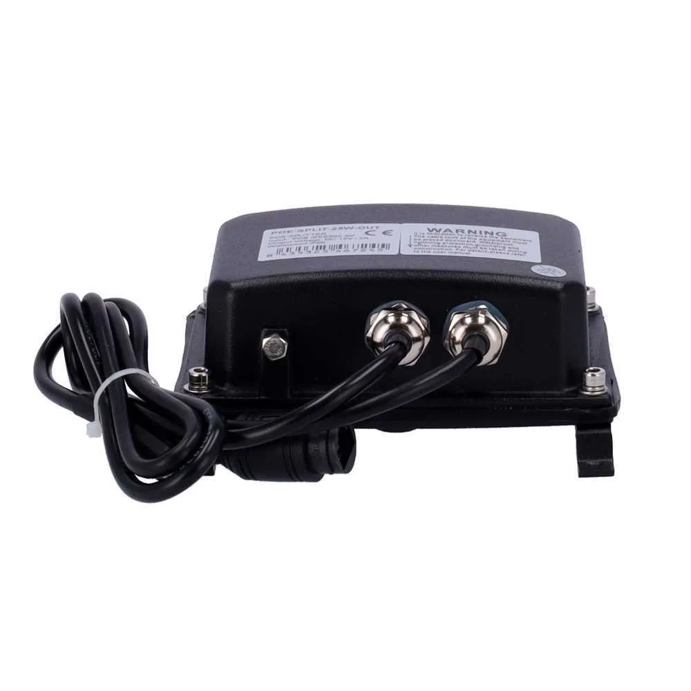 PoE Splitter - Para cámaras IP no PoE - Potencia .