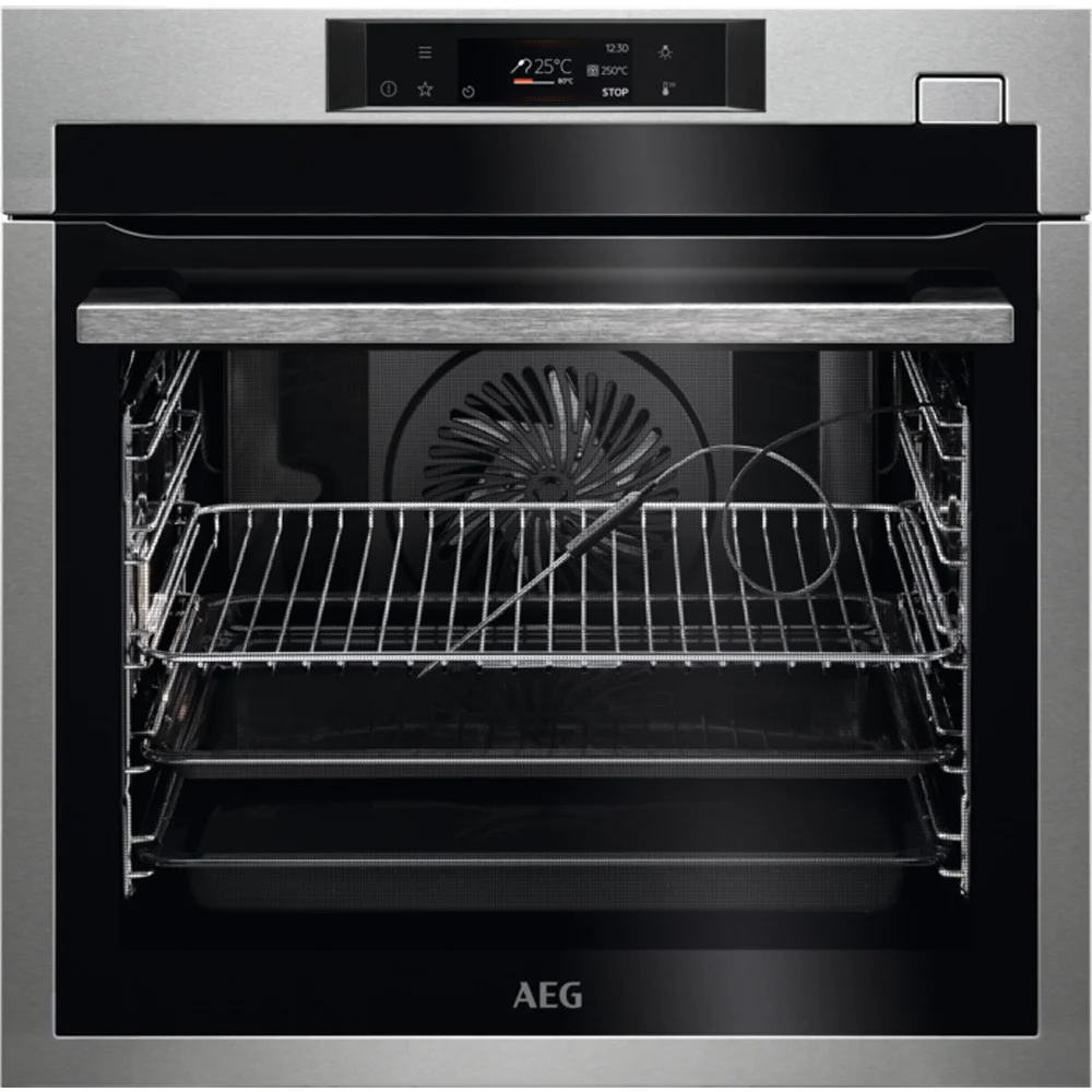 Built-In Electric Oven Bse782380m Hydrolytic 3500w 70l (Inox) - Aeg