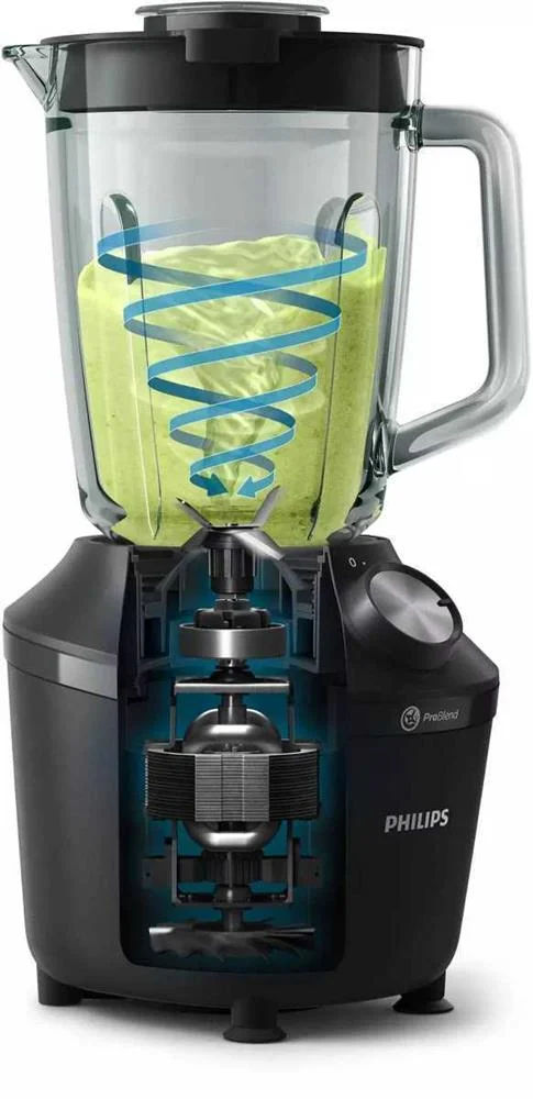 Batidora de Vaso Philips Hr2291/01 600w 2 L