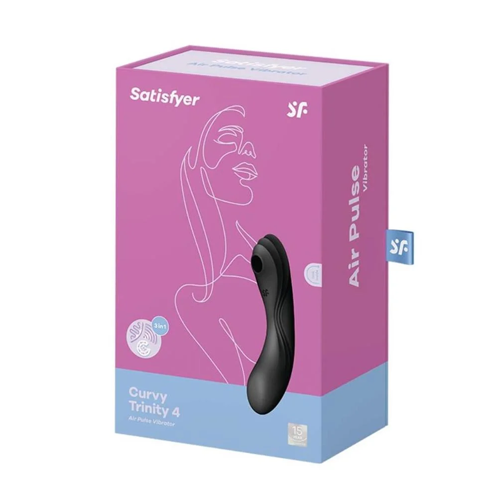 Succionador de Clítoris Satisfyer Curvy Trinity 4.