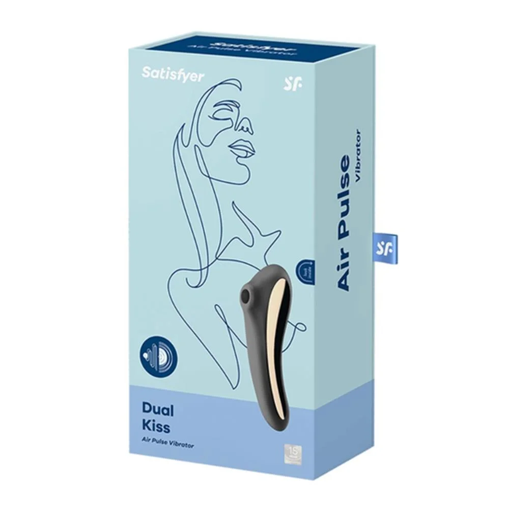 Succionador de Clítoris Satisfyer Dual Kiss Inser.
