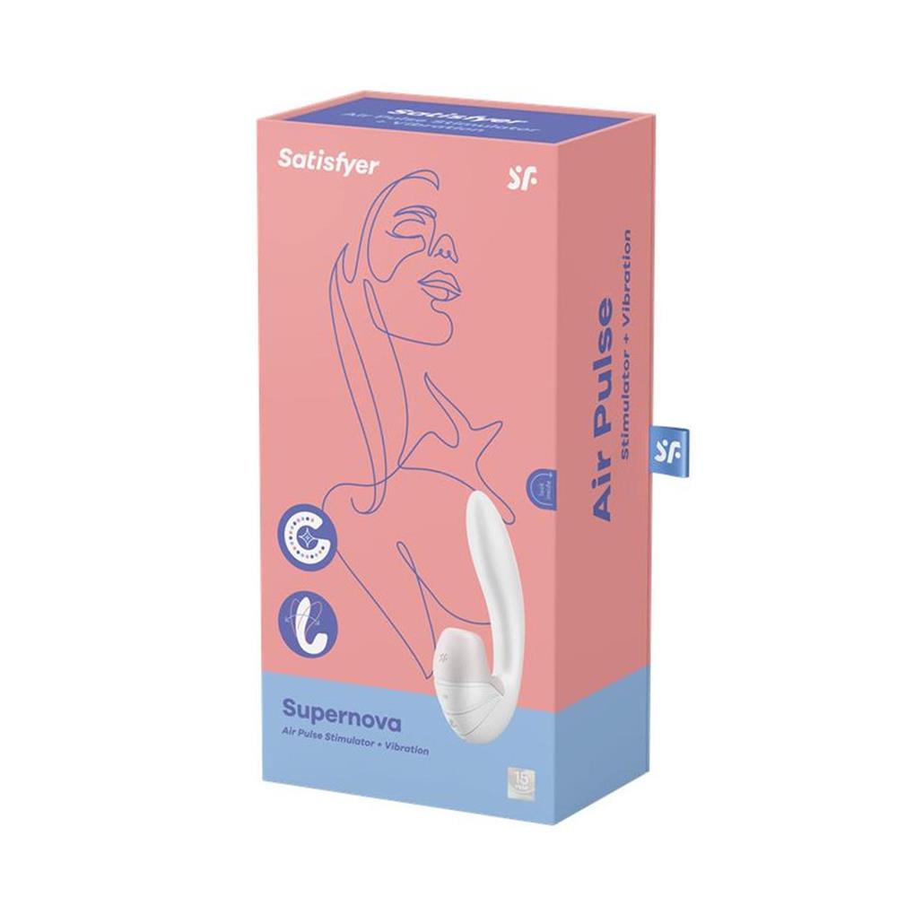 Vibrador Dupla Estimulação Satisfyer Branco