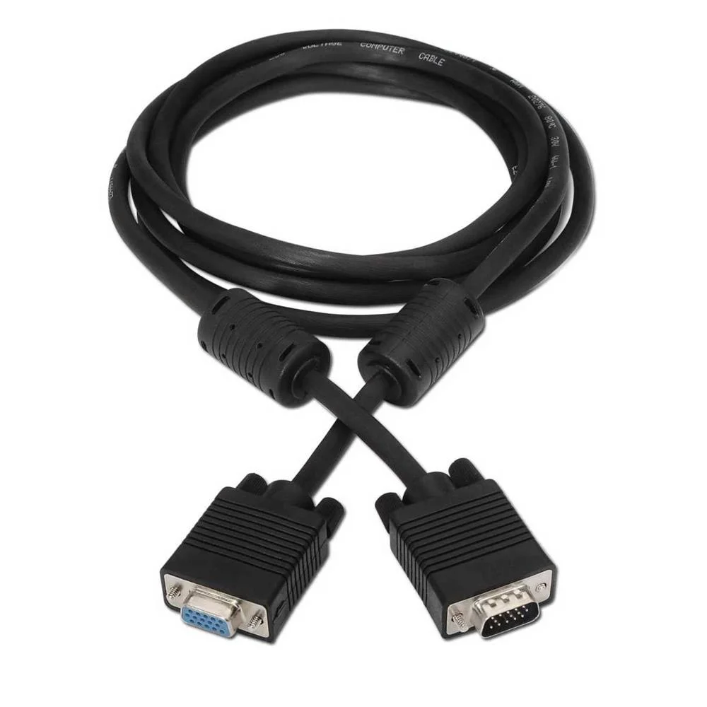 AISENS A113-0078 CABO VGA 1,8 M VGA (D-SUB) PRETO