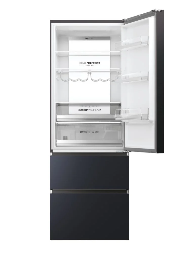 Frigorífico Combinado Haier Htw7720enmb 483l Classe e