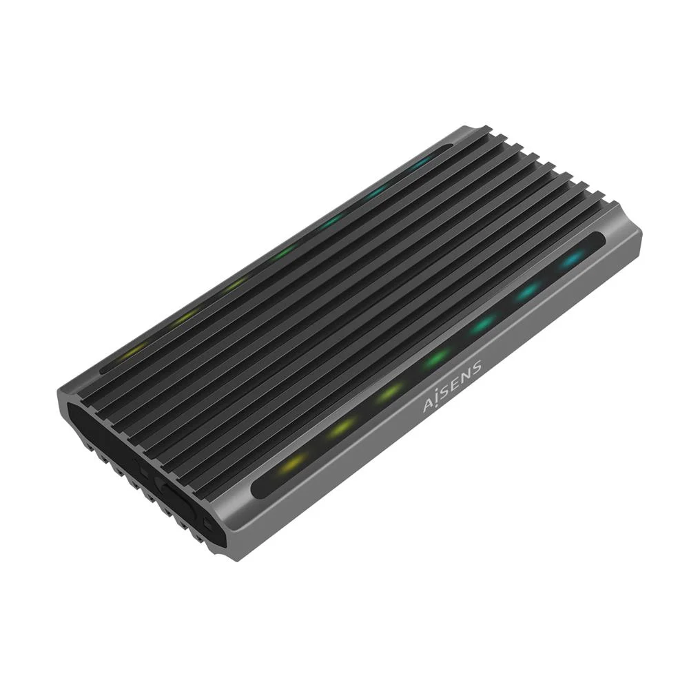 Aisens Asm2-Rgb011gr Caixa para Discos Rígidos Co.