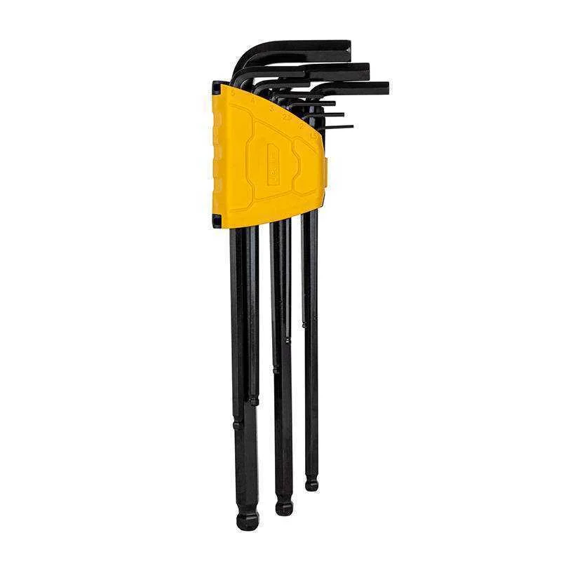 Extra Dlouhá Sada estihranných Klícu Deli Tools Edl232309h, 1,5-10 Mm, 9 Ks