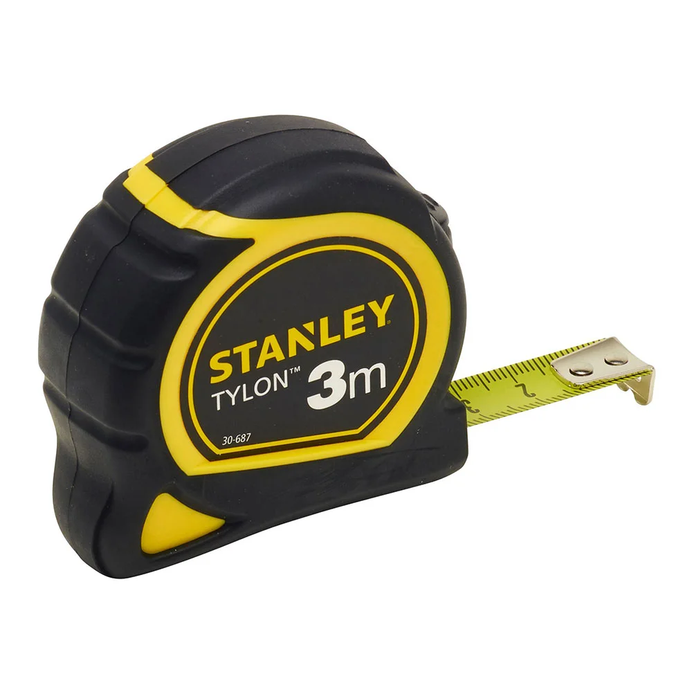 STANLEY TYLON FITA MÉTRICA 3 M ACRILONITRILA BUTA.