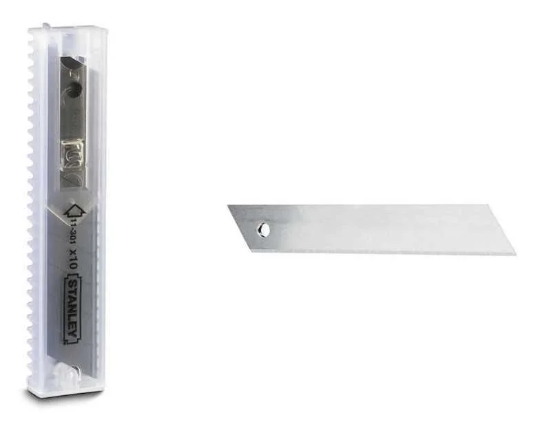 L&acirc;mina de Corte Stanley (10 Uds) 9 Mm 