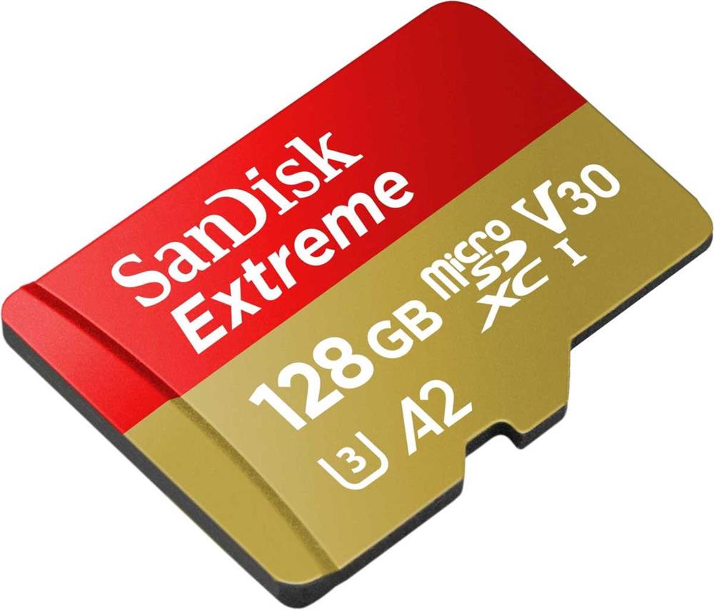 Cartão de Memória Extreme Microsdxc 128gb + Adaptador - Sandisk