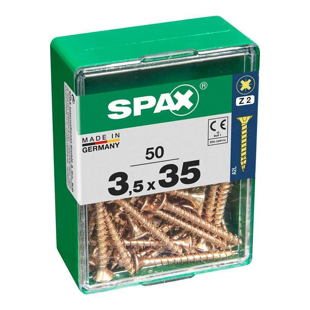 SPAX 4081020350352 PARAFUSO/PORCA 35 MM 50 UNIDAD.