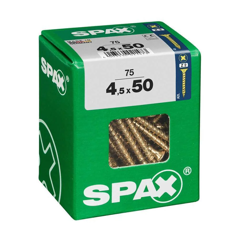 SPAX 4081020450507 PARAFUSO/PORCA 50 MM 75 UNIDAD.