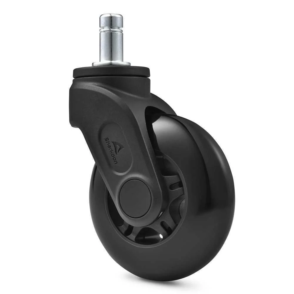 SHARKOON SW10 PRETO PLÁSTICO PU RODAS DE RODÍZIOS
