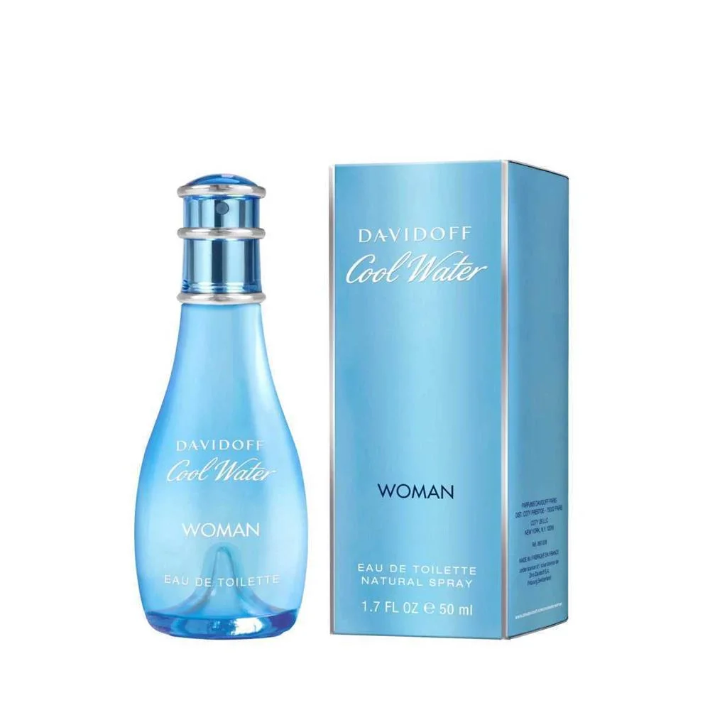 DAVIDOFF COOL WATER WOMAN MULHERES 50 ML