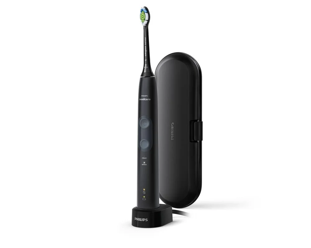 Philips Sonicare Protectiveclean 4500 Sonic Toothbrush Black (Hx6830/53)