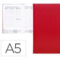 Agenda 2022 15x21 Cm Rojo