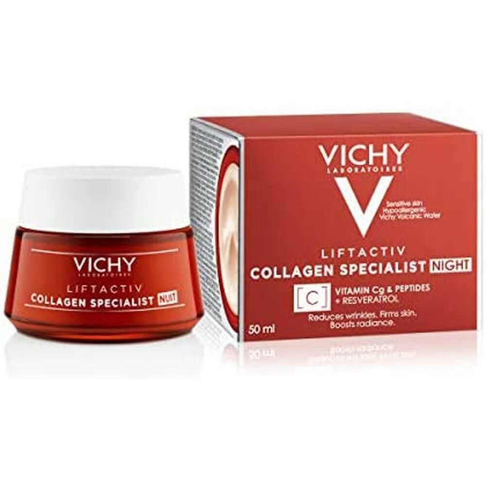 Night Skin Cream Liftactiv Collagen Specialist 50ml
