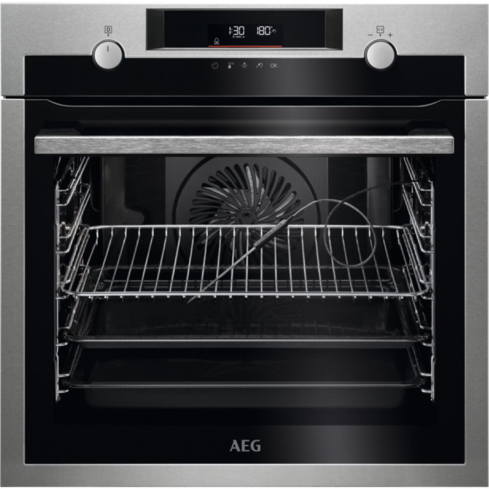 Horno Pirolítico Aeg Bpe546360m Acero 3500 W 71 L