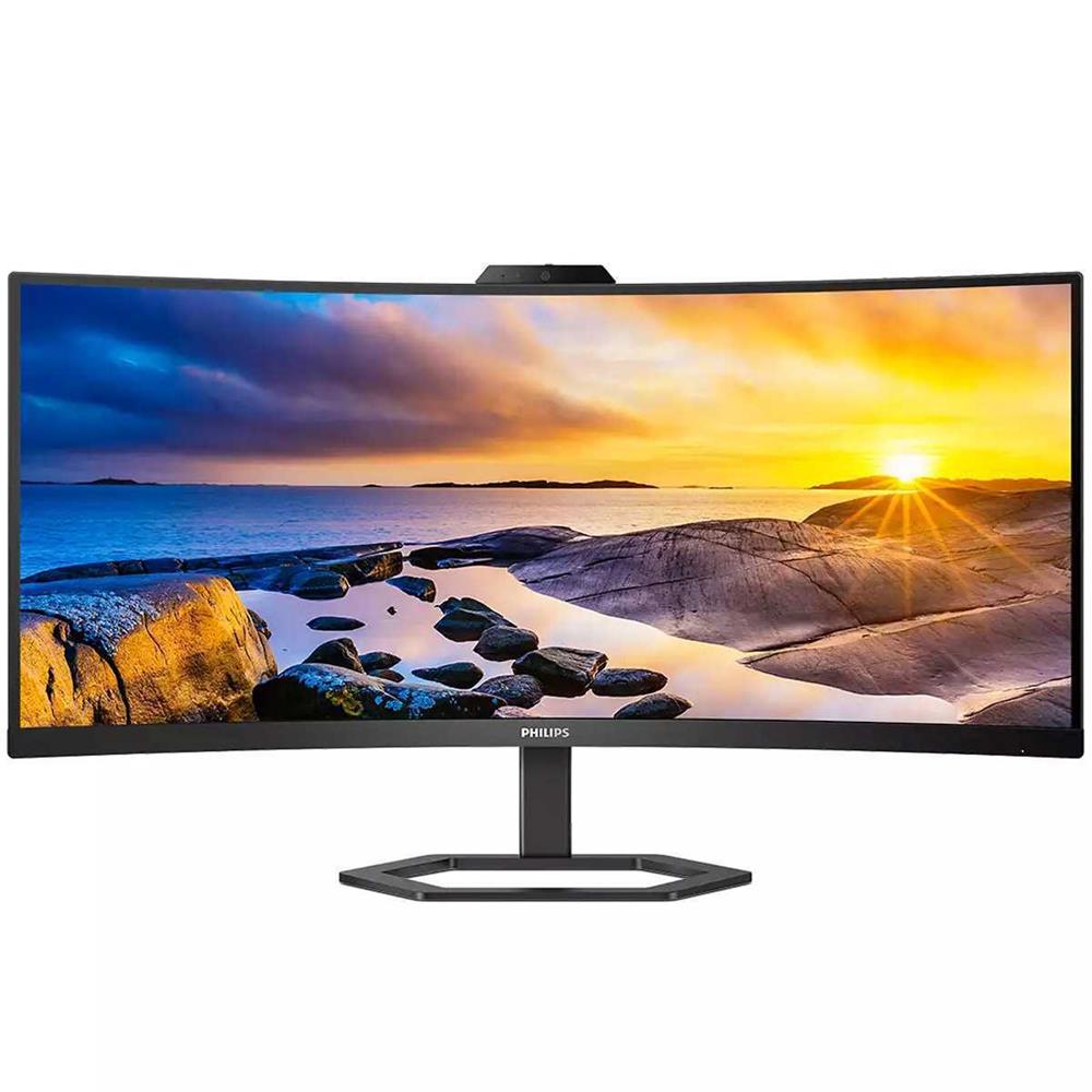 Philips Monitor Va 34" Wqhd Hdmi Dp Usb-C Webcam .