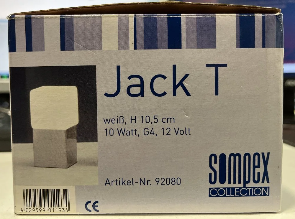 Luminaria Sompex Jack T 10w 12v 10cm Exposi&ccedil;&atilde;o Loj