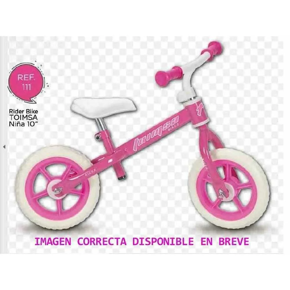 Bicicleta Infantil Toimsa Peppa Pig 10" + 3 anos
