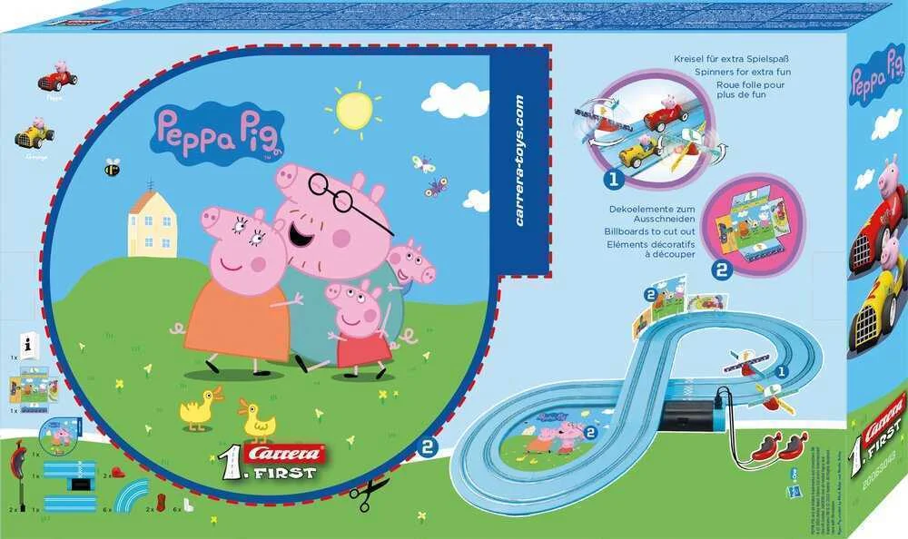 Pista de Corridas Peppa Pig Kids Granprix Peppa &.