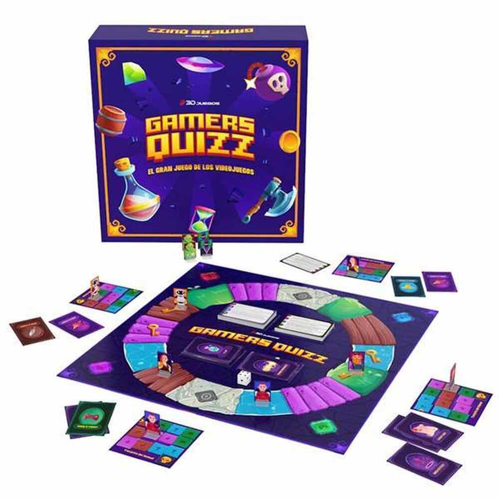 Jogo de Mesa Redstring Gamers Quizz (ES)