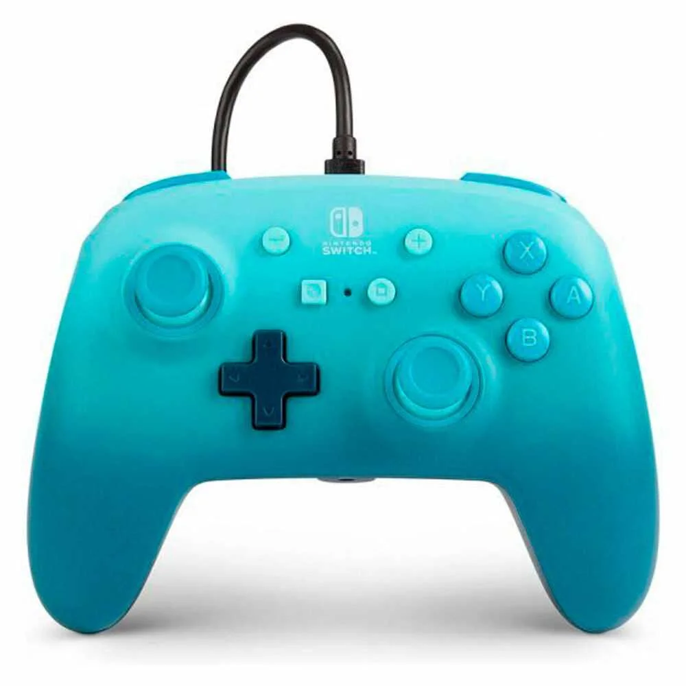 Comando Pro para Nintendo Switch + Cabo Usb Nintendo 1518603-01 Azul 