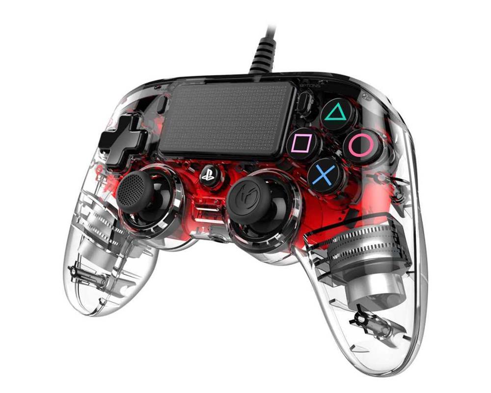 Mando Ps4 Nacon Compact Rojo   Wrls