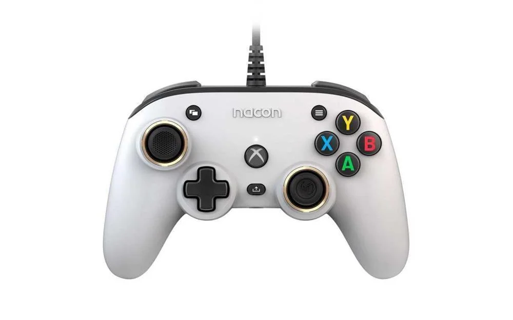 Nacon Pro Compact Controller White Usb Gamepad X.