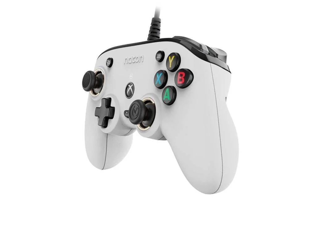 Nacon Pro Compact Controller White Usb Gamepad X.
