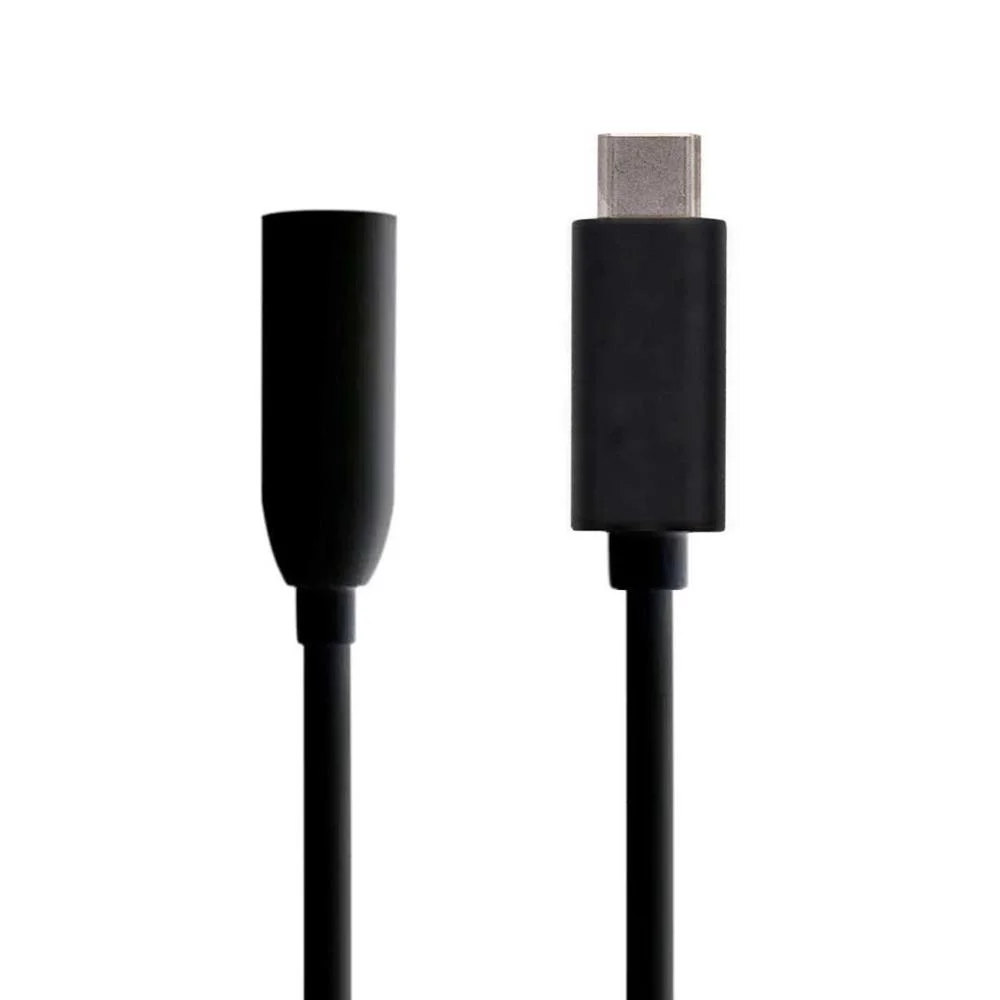 Adaptador Usb-C a Audio Jack 3.5 Aisens Negro