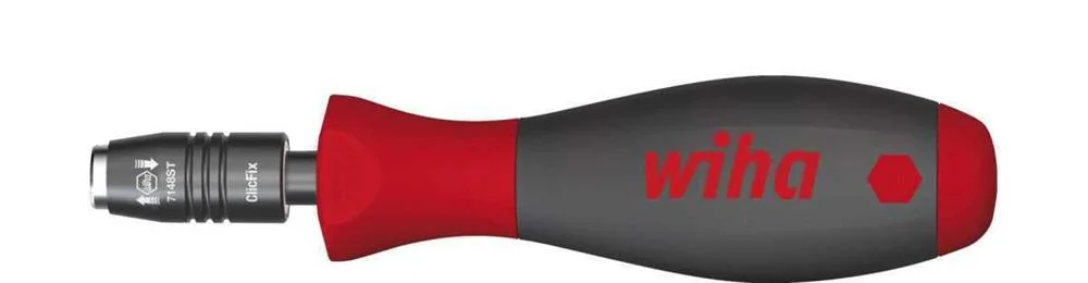 Wiha Screwdriver With Bit Holder Centrofix Mechanically Lockable 1/4" (40331) 149 Mm