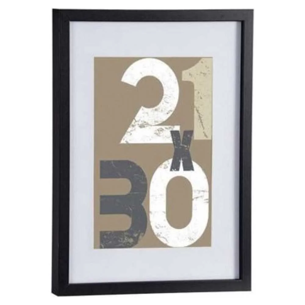 Molduras de Parede Preto MDF (32,5 x 2,5 x 42,5 c.