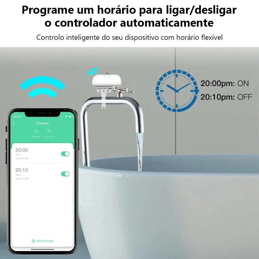 Válvula para Abrir e Fechar Torneiras