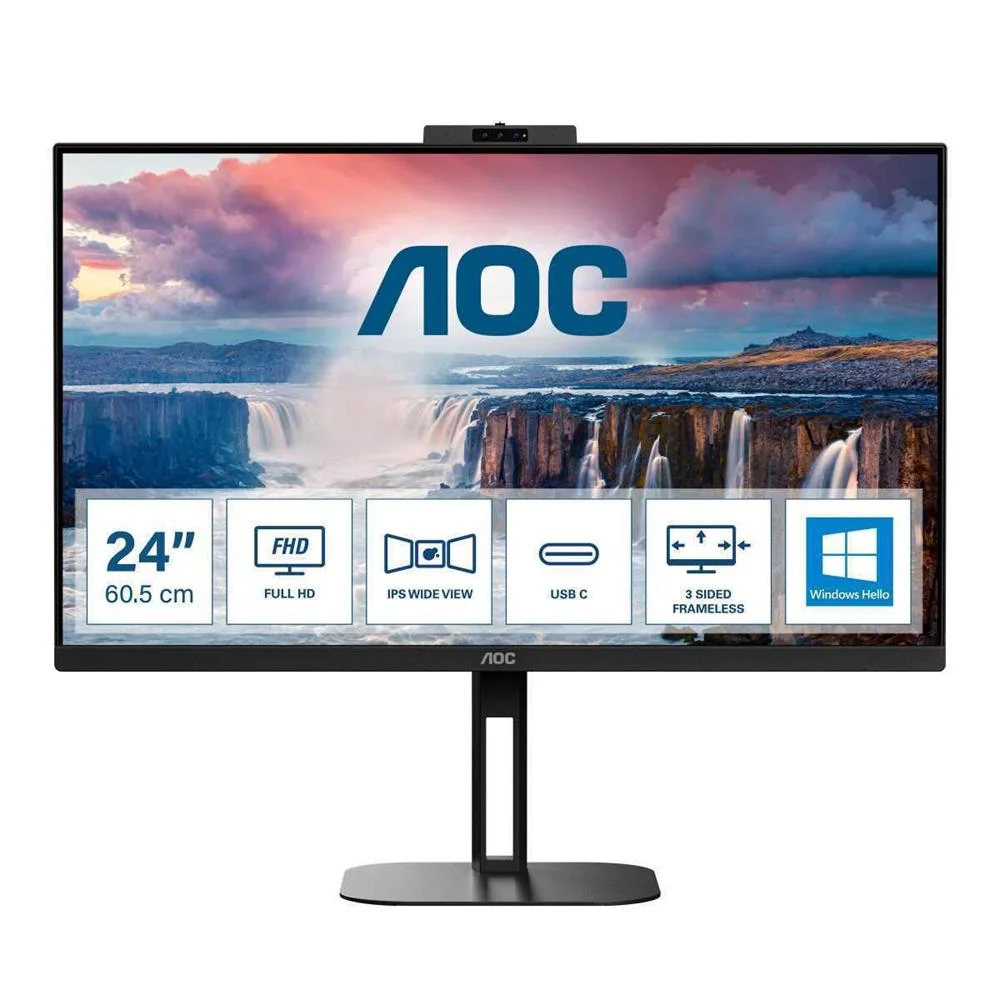 Aoc Led-Display 24v5cw/Bk - 61 Cm (24") - 1920 X 1080 Full Hd