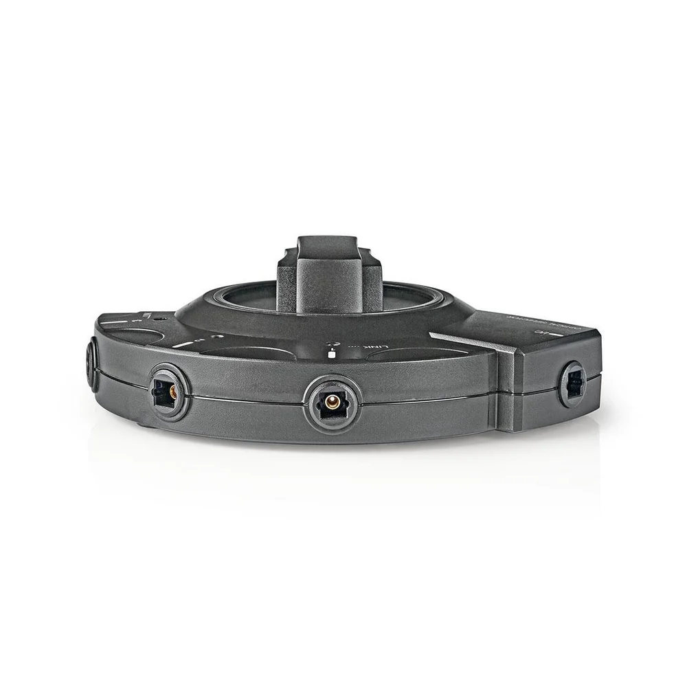 Comutador Audio Digital 3xtoslink F P/ 1xtoslink F