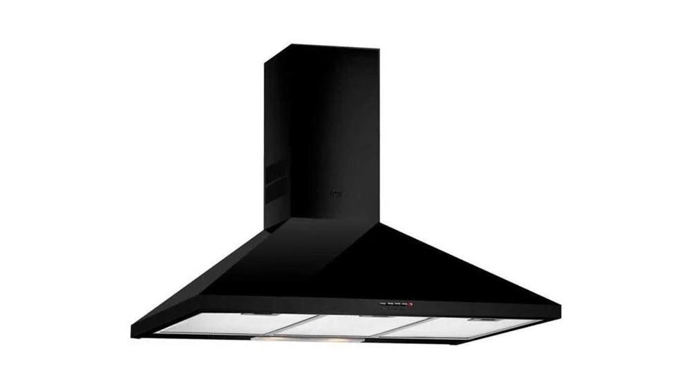TEKA DBB 90 MONTADO NA PAREDE PRETO 440 M³/H