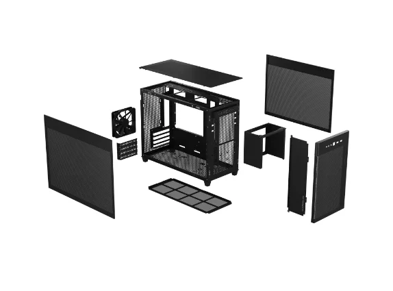 Asus Prime Ap201 Microatx Mini Tower Black