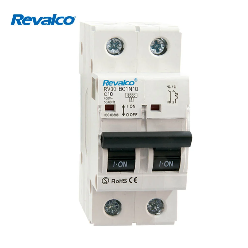Disjuntor Magnetotérmico Revalco 1polo + Neutro 10
