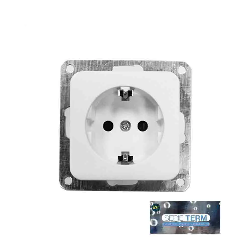 Tomada Shucko T/tl 16a Serie Term