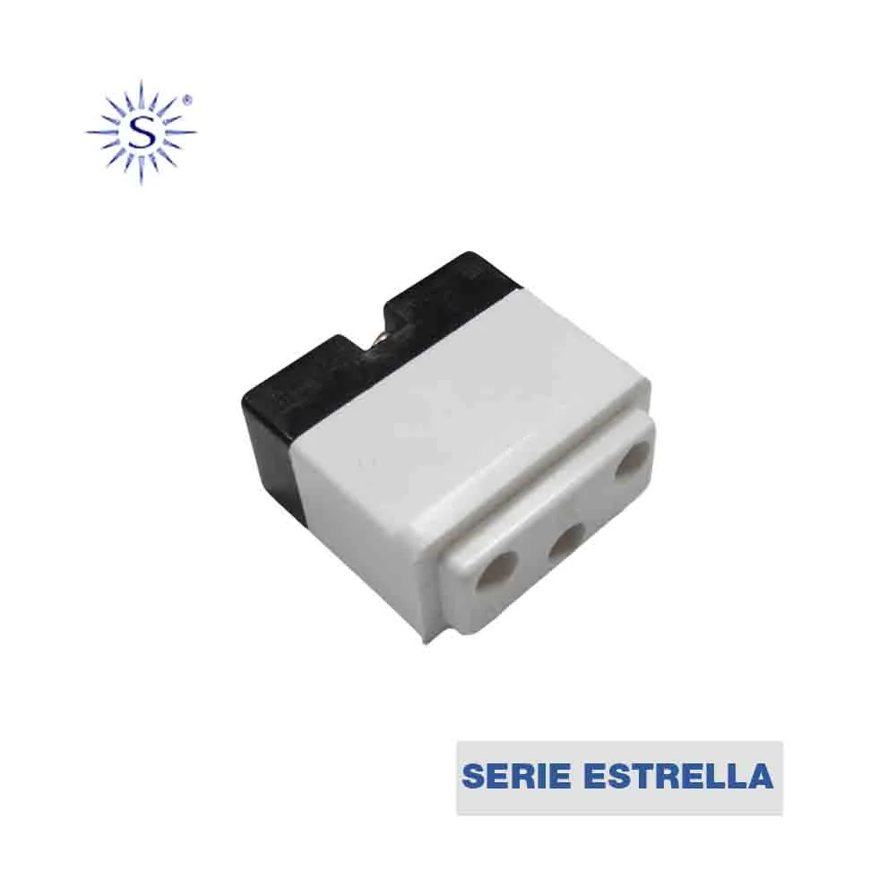 Tomada 10a T/T Deslocada Serie "Estrella" Solera 330