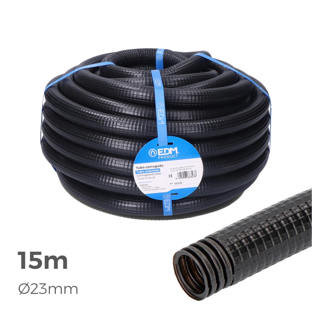 Tubo Anelado Exterior 23mm Ce M-32 15mts